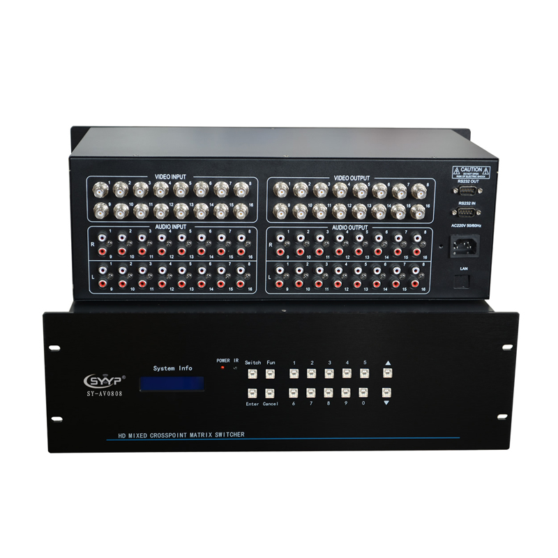 AV矩陣切換器 SY-AV1616